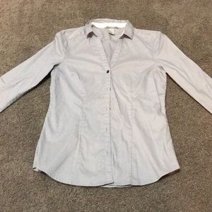 Long sleeve button up blouse